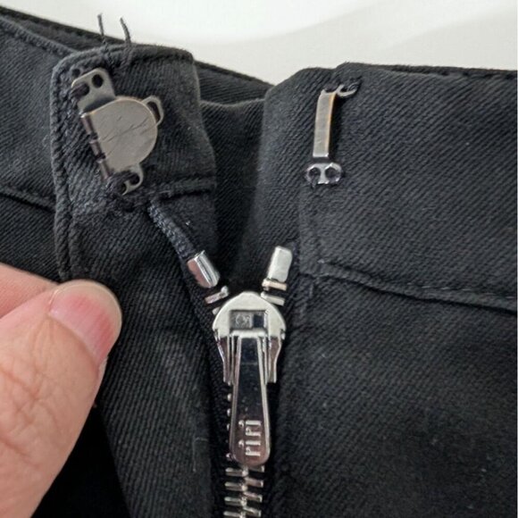 St John Sport Pants Womens Size 14 Black Straight Leg Career Business Classic - Picture 5 of 13